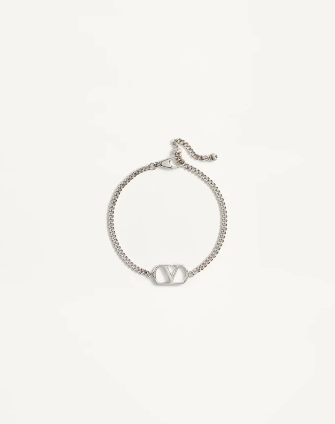 Bracelet métallique Valentino Garavani Vlogo Signature