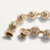 Bracelet Poétiques Des Gouttes en métal et cristaux Swarovski® Bracelet Poétiques Des Gouttes en métal et cristaux Swarovski®