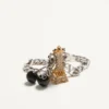 Bracelet Valentino Garavani Chez Valentino en métal, émail et strass Swarovski® Bracelet Valentino Garavani Chez Valentino en métal, émail et strass Swarovski®