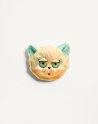 Broche en plastique Le Chat De La Maison