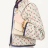 Caban rembourré en jacquard imprimé Cherryfic Caban rembourré en jacquard imprimé Cherryfic