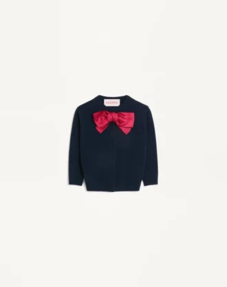 Cardigan avec nœud