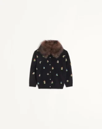 Cardigan brodé