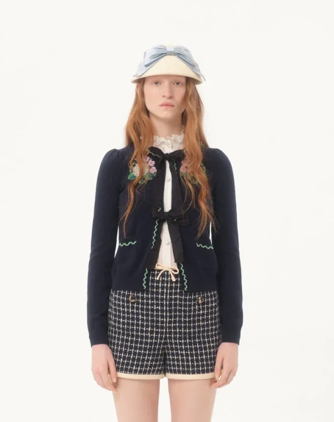 Cardigan brodé Cardigan brodé
