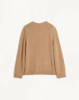 Cardigan camel