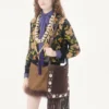 Cardigan en laine brodé Cardigan en laine brodé