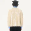 Cardigan en laine brodé Cardigan en laine brodé
