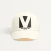 Casquette de baseball en coton brodée Chez Valentino