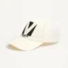 Casquette de baseball en coton brodée Chez Valentino