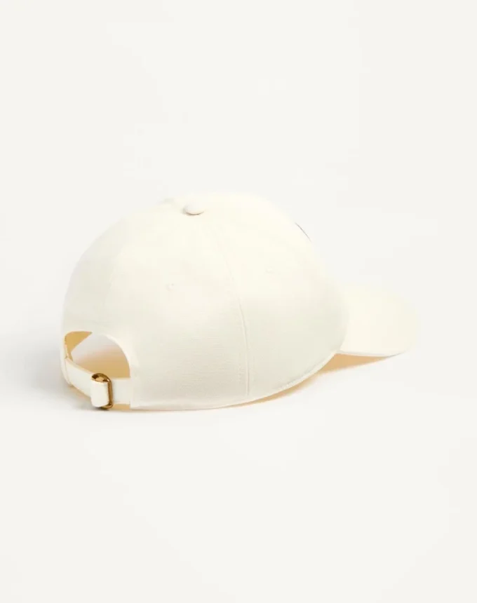 Casquette de baseball en coton brodée Chez Valentino
