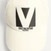 Casquette de baseball en coton brodée Chez Valentino