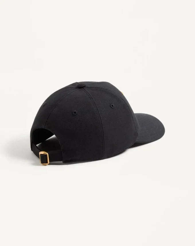 Casquette de baseball en coton brodée Valentino Garavani