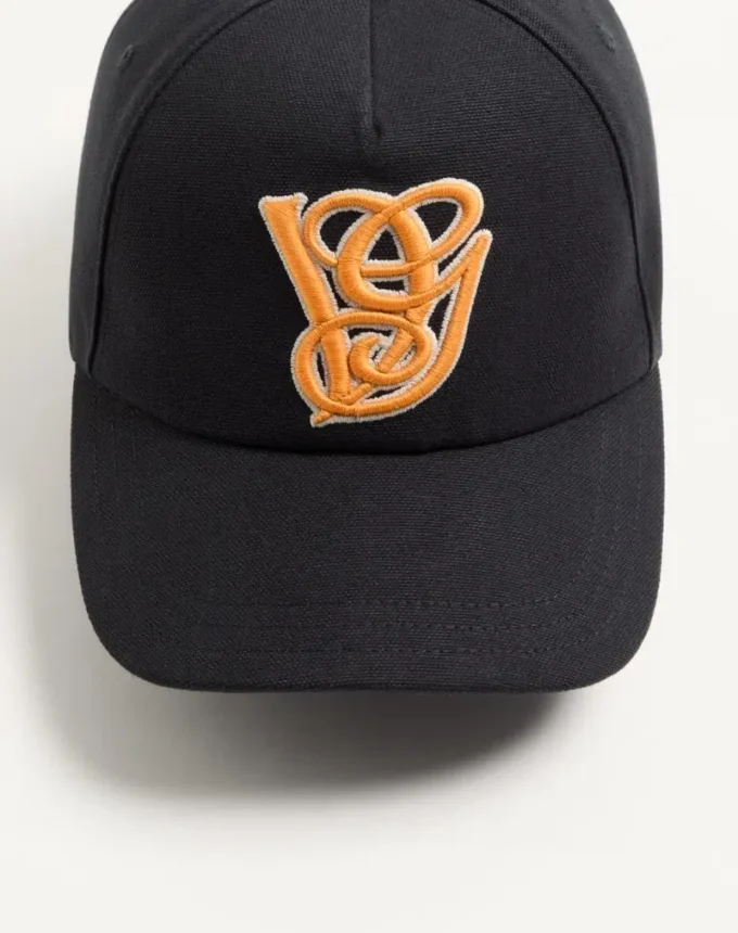 Casquette de baseball en coton brodée Valentino Garavani
