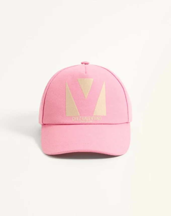Casquette de baseball en coton Chez Valentino