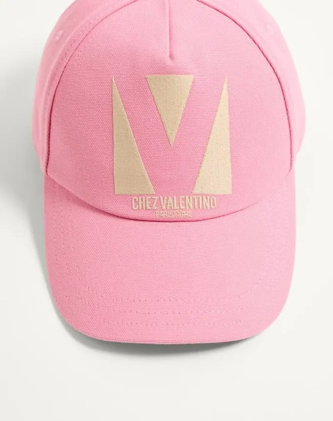 Casquette de baseball en coton Chez Valentino