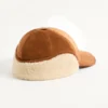 Casquette de baseball Valentino Garavani Vlogo Signature en daim et peau de mouton Casquette de baseball Valentino Garavani Vlogo Signature en daim et peau de mouton