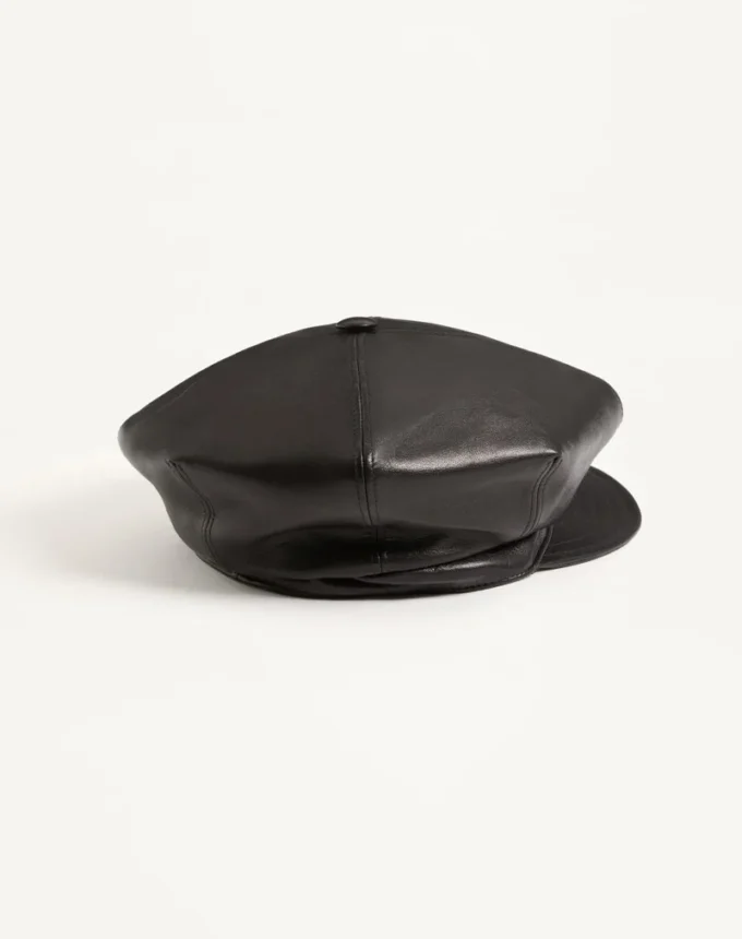 Casquette en cuir Vlogo Signature Valentino Garavani Casquette en cuir Vlogo Signature Valentino Garavani