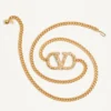 Ceinture à chaîne VLogo Signature avec cristaux