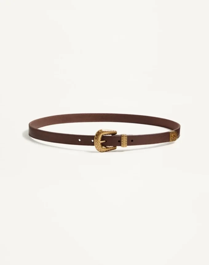 Ceinture en cuir de veau Vlogo Signature 20 mm Ceinture en cuir de veau Vlogo Signature 20 mm