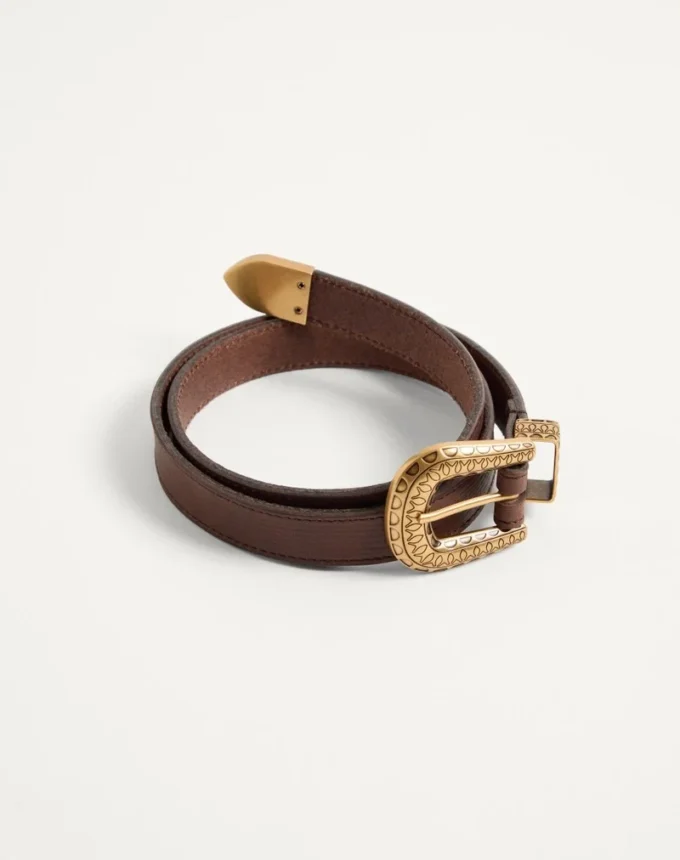 Ceinture en cuir de veau Vlogo Signature 20 mm Ceinture en cuir de veau Vlogo Signature 20 mm