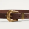Ceinture en cuir de veau Vlogo Signature 20 mm Ceinture en cuir de veau Vlogo Signature 20 mm