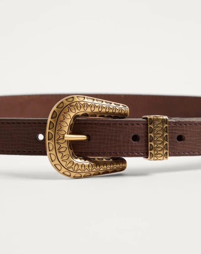 Ceinture en cuir de veau Vlogo Signature 20 mm Ceinture en cuir de veau Vlogo Signature 20 mm