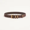 Ceinture Flaneuse en daim 30 mm