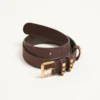Ceinture Flaneuse en daim 30 mm