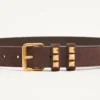 Ceinture Flaneuse en daim 30 mm