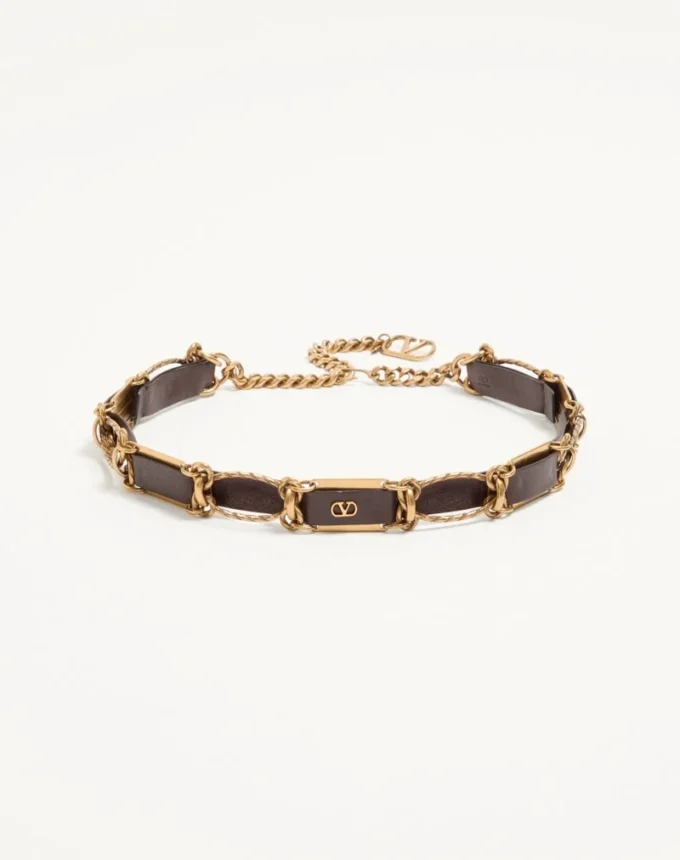 CEINTURE À MAILLONS VLOGO SIGNATURE