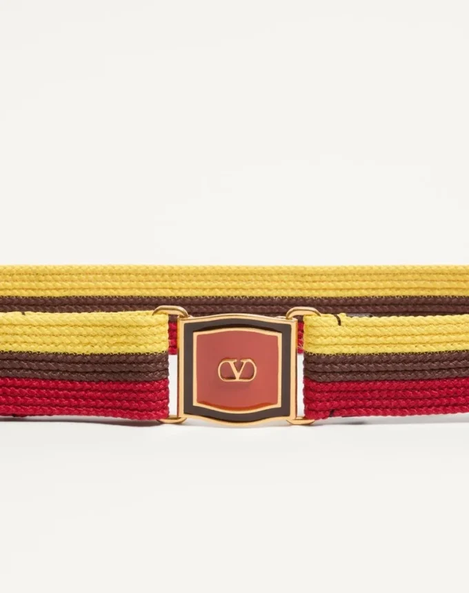 Ceinture à ruban signature Vlogo 40 mm Ceinture à ruban signature Vlogo 40 mm