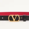 Ceinture réversible VLogo Signature en cuir de veau brillant – 20 mm / 1,2 pouces Ceinture réversible VLogo Signature en cuir de veau brillant – 20 mm / 1,2 pouces