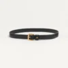 Ceinture Signature Vlogo en cuir de veau brillant 25 mm Ceinture Signature Vlogo en cuir de veau brillant 25 mm