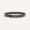 Ceinture VLogo Signature en cuir de veau