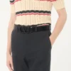 Ceinture VLogo Signature en cuir de veau