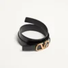 Ceinture VLogo Signature en cuir de veau