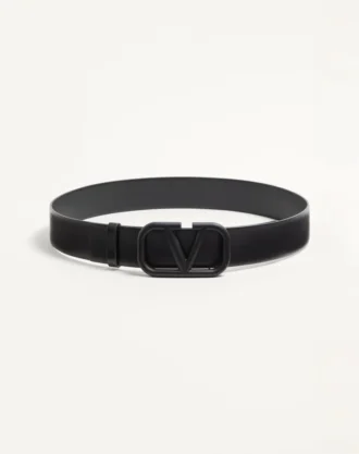 Ceinture VLogo Signature en cuir de veau
