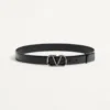 Ceinture VLogo Signature en cuir de veau 30 mm