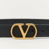 Ceinture VLogo Signature en cuir de veau 30 mm Ceinture VLogo Signature en cuir de veau 30 mm
