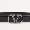 Ceinture VLogo Signature en cuir de veau 30 mm