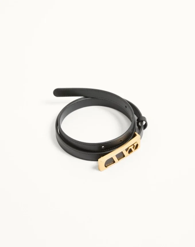 Ceinture VLogo Signature en cuir de veau brillant 15 mm Ceinture VLogo Signature en cuir de veau brillant 15 mm