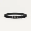 Ceinture Vlogo Signature en cuir de veau brillant 30 mm Ceinture Vlogo Signature en cuir de veau brillant 30 mm