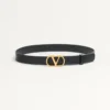 Ceinture Vlogo Signature en cuir de veau brillant 30 mm Ceinture Vlogo Signature en cuir de veau brillant 30 mm