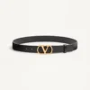 Ceinture Vlogo Signature en cuir de veau brillant 30 mm Ceinture Vlogo Signature en cuir de veau brillant 30 mm