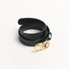 Ceinture Vlogo Signature en cuir de veau brillant 30 mm Ceinture Vlogo Signature en cuir de veau brillant 30 mm