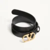 Ceinture Vlogo Signature en cuir de veau brillant 30 mm Ceinture Vlogo Signature en cuir de veau brillant 30 mm