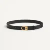Ceinture VLogo Signature en cuir de veau brillant 30 mm avec détail logo émaillé Ceinture VLogo Signature en cuir de veau brillant 30 mm avec détail logo émaillé