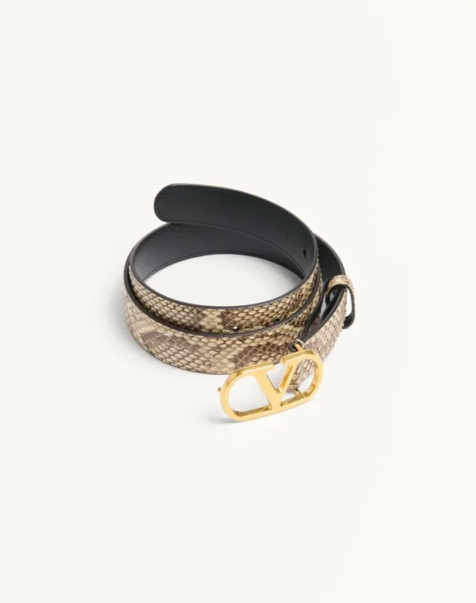Ceinture Vlogo Signature en python 30 mm