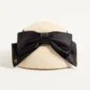 Chapeau bob Vlogo Signature en panama avec nœud en satin Chapeau bob Vlogo Signature en panama avec nœud en satin