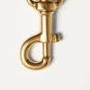 Charm métallique Vlogo Signature avec porte-clés